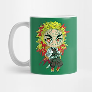 puntillismo de anime 2 Mug